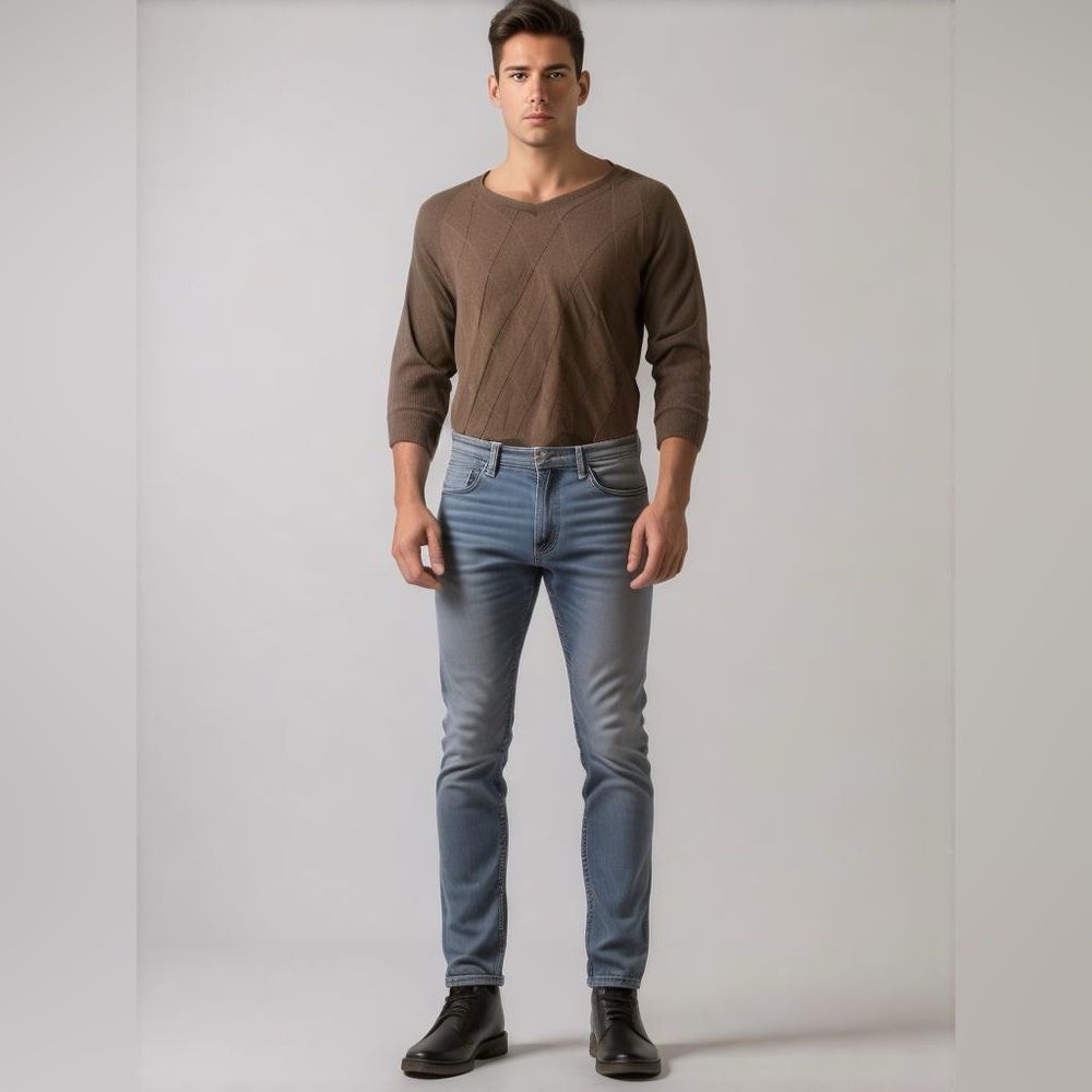 Covington sweater size large brown